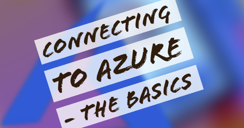 Featured image of post Day 48: Connecting to Azure